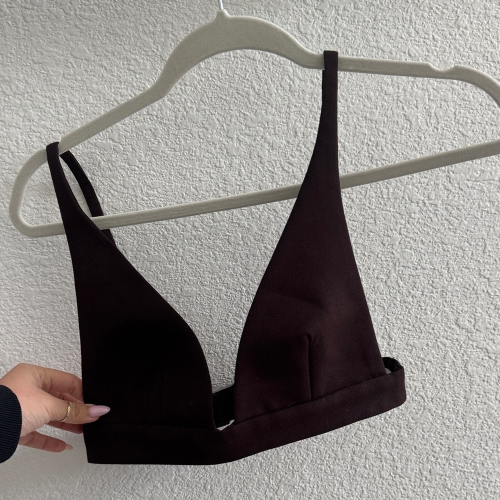 Zara Dark Brown Women's Bralette